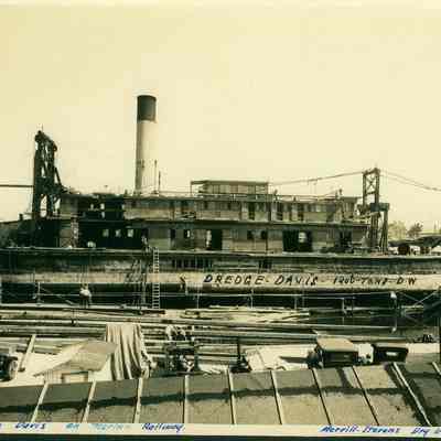 Dredge "Davis" at Merrill-Stevens Dry Dock in Miami, FL