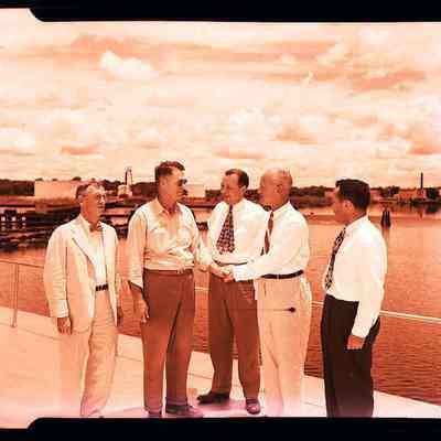US Engineers on boat Hallendale