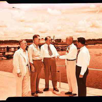 US Engineers on boat Hallendale
