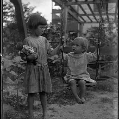 Leah Mary Cox Glass Plate Negatives