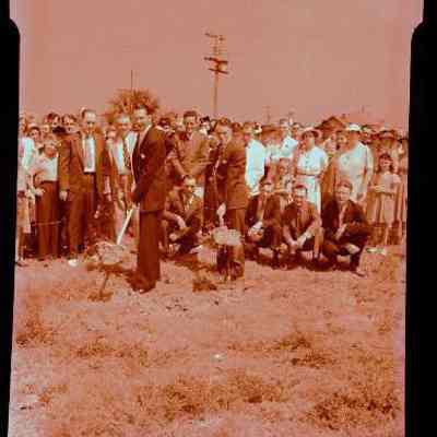 First Baptist Church Breaking Earth For New Church