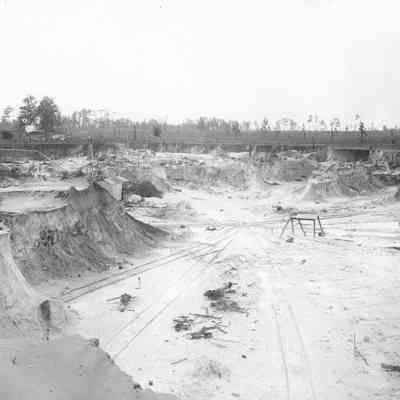 Phosphate mine in west Florida.