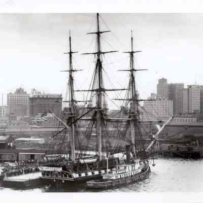 USS Constitution and the Three Friends