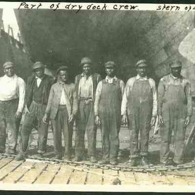 Dry dock crew