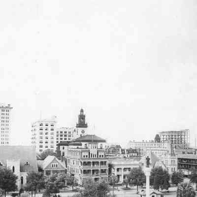 Downtown Jacksonville looking South, 1910s.