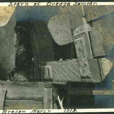 Stern of Dredge Sumter