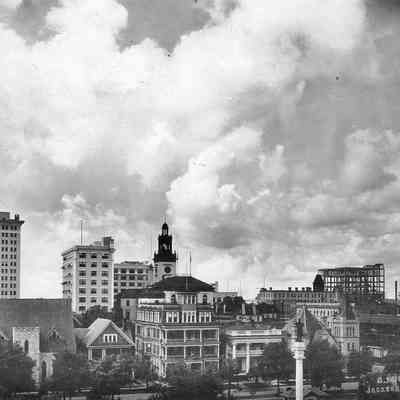Downtown Jacksonville looking South, 1910s.