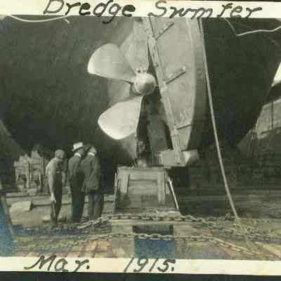Dredge Sumter, March 1915