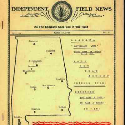 Independent Field News Magazine. March 10, 1948