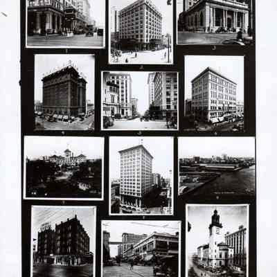 Copy of downtown Jacksonville buildings and streets.