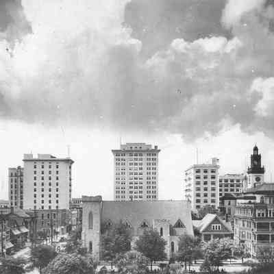 Downtown Jacksonville looking South, 1910s.