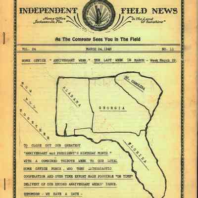 Independent Field News Magazine. March 24, 1948