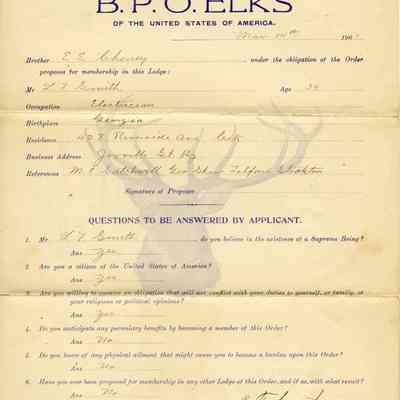 1901 Applications