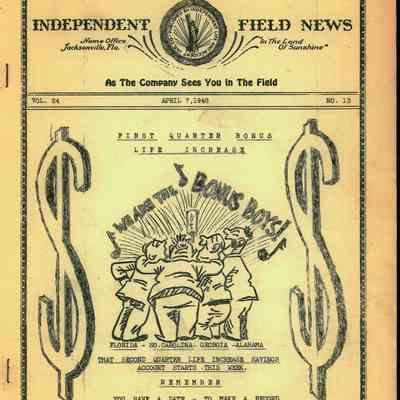 Independent Field News Magazine. April 7, 1948