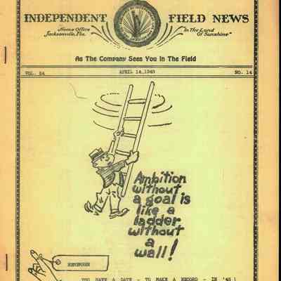 Independent Field News Magazine. April 14, 1948