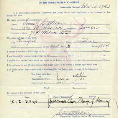 1943 Applications