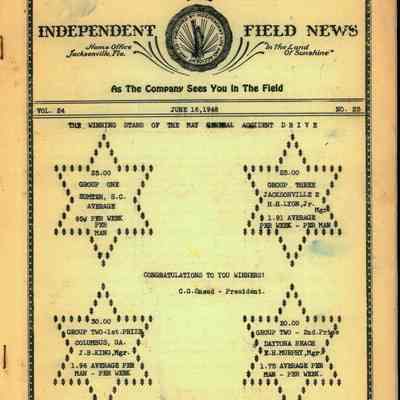 Independent Field News Magazine. June 16, 1948