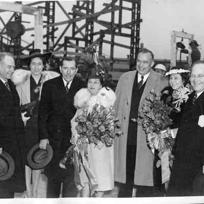Christening and launching for the S.S. Ponce de Leon, March 15, 1943
