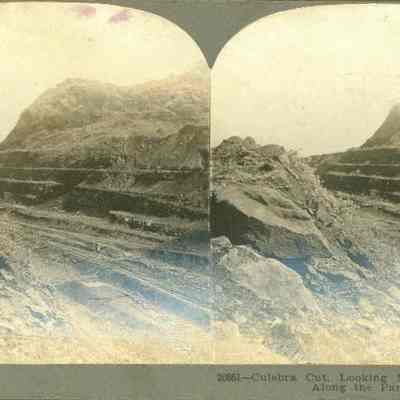 Culebra Cut, Looking North, Deepest Excavation Along the Panama Canal