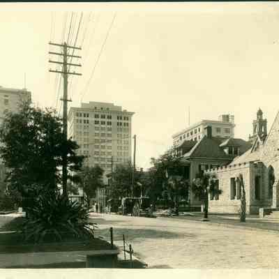 Laura Street looking south, 1910s.