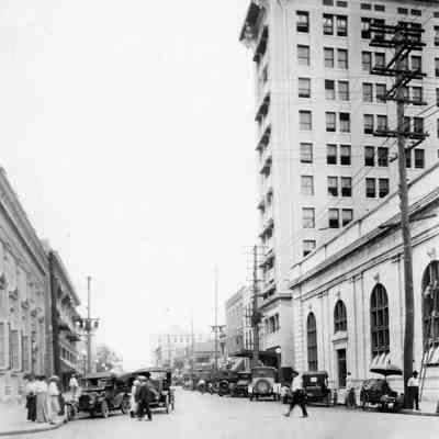 Laura Street looking north, 1910s.