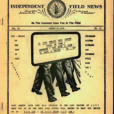 Independent Field News Magazine. August 25, 1948