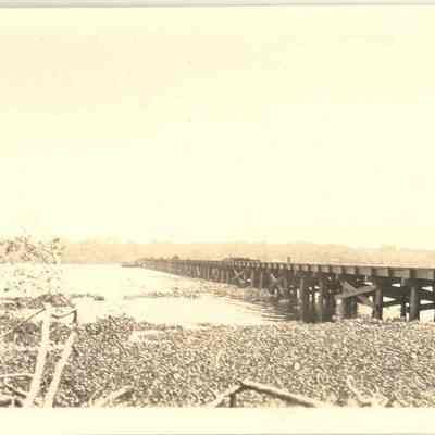 "Big Six Mile Cr. Br., Trout Creek Bridge"