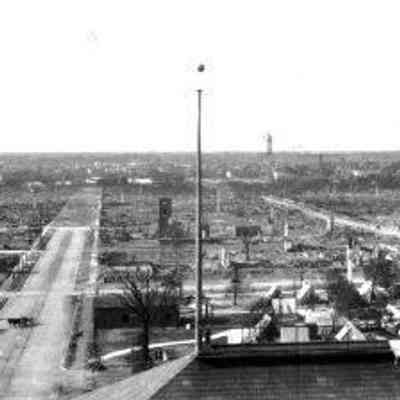 Panorama of Jacksonville a Week After the Fire