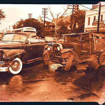 1st & Main St Car Wreck
