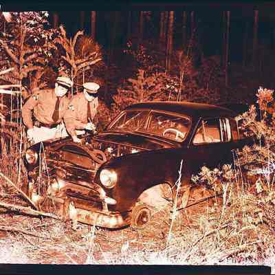 Stolen Car in the Woods