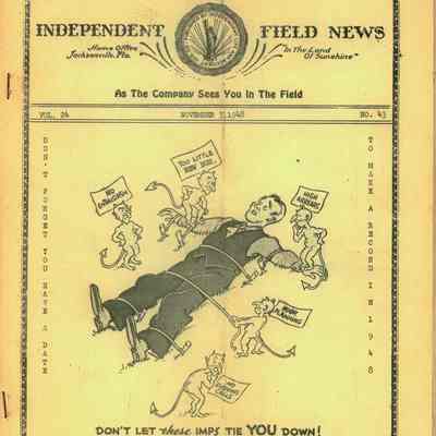 Independent Field News Magazine. November 3, 1948.