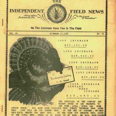 Independent Field News Magazine. November 17, 1948.
