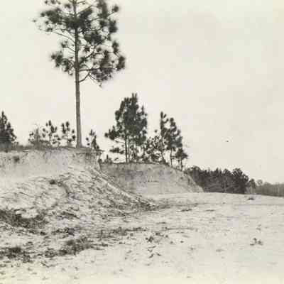Scene of Hills at Simmons Place to left of Lem Turner Road about five miles