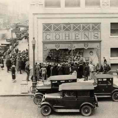 Cohen's Christmas windows