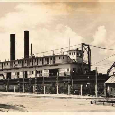 General ferry boat at the Merrill-Stevens Co.