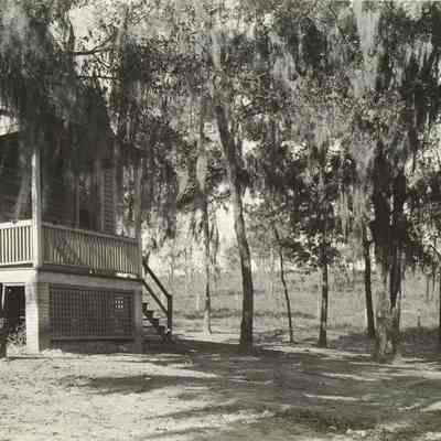 Hills at Farm House and School House Lem Turner Road beyond Riverview