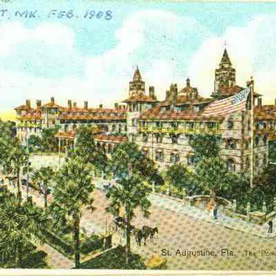 St. augustine, Fla.  Ponce De Leon from The Cordova
