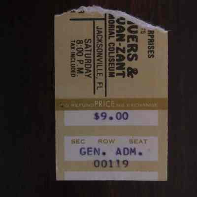 Ticket, Admission