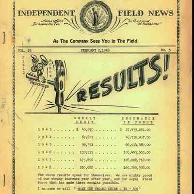 Independent Field News Magazine. February 2, 1949.