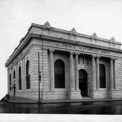 Florida National Bank, 1910s.