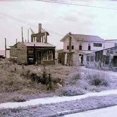 Burnt house on North Jacksonville Beach