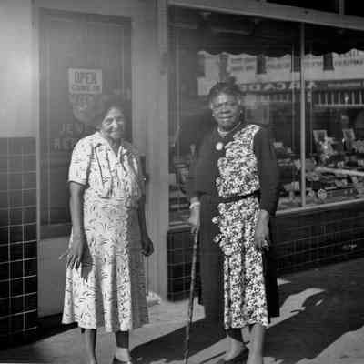 Eartha White and Mary McLeod Bethune in Jacksonville, FL.