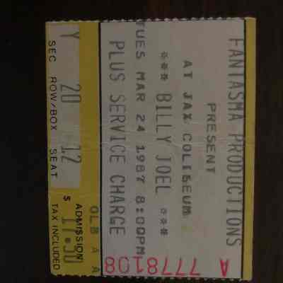 Ticket, Admission