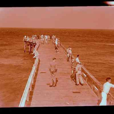 People on Pier