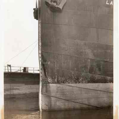 "Lake Benbow" at the Merrill-Stevens Shipyard on February 20, 1937.