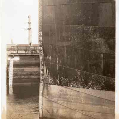 "Lake Benbow" at the Merrill-Stevens Shipyard on February 20, 1937.