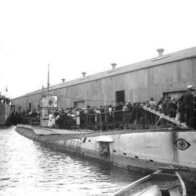 Captured German U-Boat: UB-88 submarine