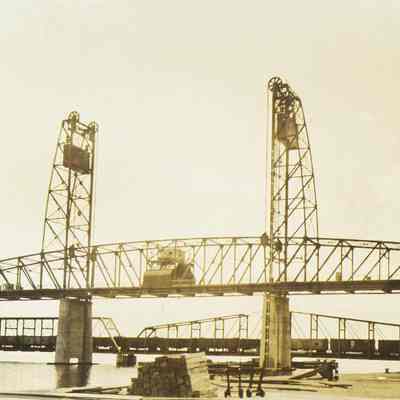Duval County Bridge From A. C. L. Docks