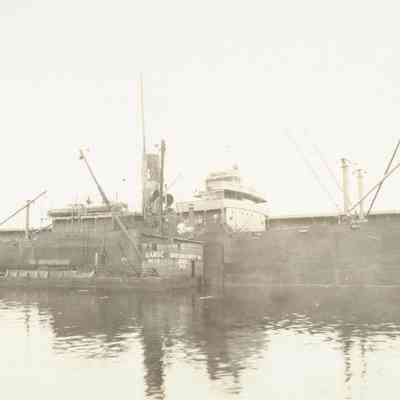 Coal Barge at Municipal Docks