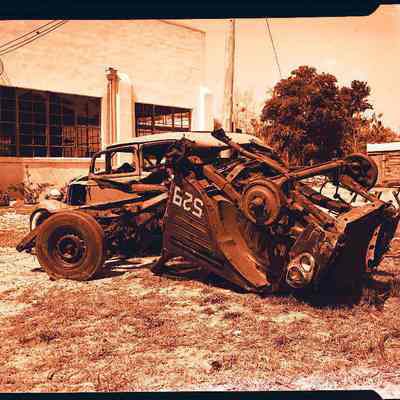 V.E. Davis vs. C.C. Green Car Wreck